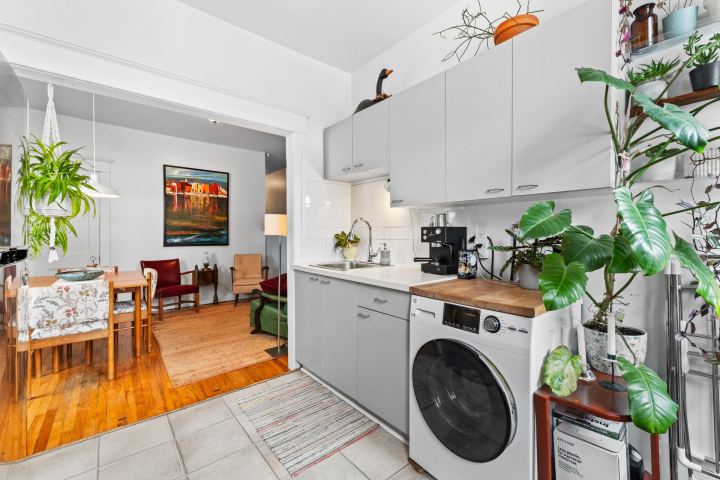 Cuisine lumineuse (7959) – triplex à vendre, 7959-7963 rue Lajeunesse, Montréal