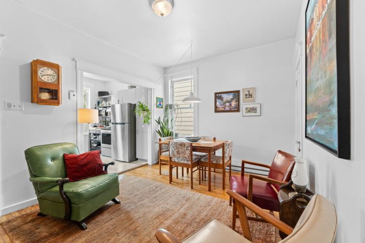 Salle à manger (7959) – triplex à vendre, 7959-7963 rue Lajeunesse, Montréal